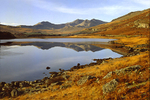 Snowdon Llyn Mymbyr autumn 1