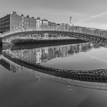 Ha'penny Bridge Reflection, Dublin