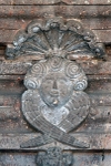 Comonfort, Guanajuato, San Francisco, cloister portal relief