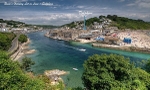 Looking down on the river from Hannafore