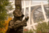Beijing Olympic Park statue