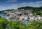 No Stock CW03 - Fowey from Hall walk Polruan