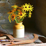 Potting Shed flowers painting