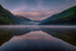 Sunrise at Upper Lake at Glendalough