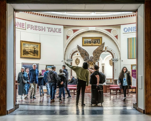 Taken on a Camera Club visit to Birmingham Museum and Art Gallery. I was recently reopened after a long-period of ref…