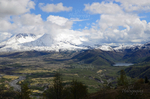Mount St Helens in the Clouds
