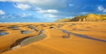 Sandymouth Beach near Bude - evening light EDC239