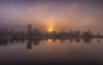 Sunrise at Lake Boora