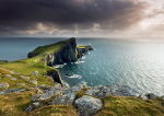 Neist Point Sunburst