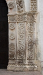 Façade portal pilasters (right)