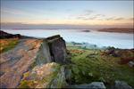 Curbar Edge - Overlooking Mist and Millstones