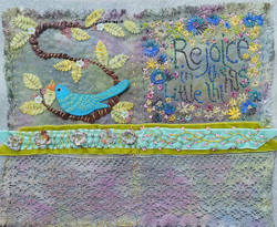 Art made on Vintage Blankets portfolio