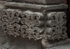 Façade portal, left pilaster base relief