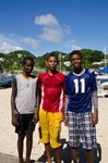 Bequia Youth Sailors at a local regatta held at Young Island