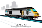 CLASS 43 | RAILFREIGHT COAL LIVERY | RATCLIFFE-ON-SOAR POWER STATION