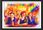 Norwich Pride LGBTQ+ Watercolour Paintings by Paul Duddell 106-12-2025