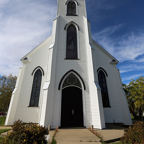 The Saint Raphael's Catholic Church in Blackville, New Brunswick was completed in 1890.