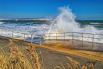 z4004 Rainbow Wave, Lake Beach