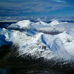 A00070CX2 The Mamores to Ben Nevis from Kinlochmore