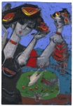 Adjusting the Hat 25x17 cm