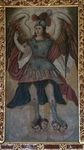 Capilla abierta painting, central panel