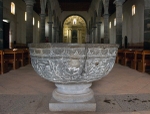 San Pedro y Pablo, baptismal font