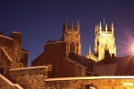 IMG_8642 WINTER DAWN YORK MINSTER FROM ST LEONARDS PLACE copy