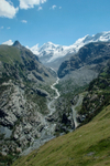 Gorner Glacier and meltwaters