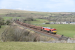 JL - 13.3.20 66107 6E75 Kirkby Thore - Tees Dock, Smardale