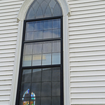 St. Peter's Anglican Church Window - Upham, New Brunswick Canada
