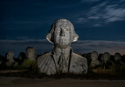 President Heads (Croaker, VA) | Spooky Washington