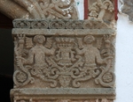 La Inmaculada Concepción, façade portal, right pilaster capital
