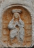 La Purísima Concepción, façade portal relief, Virgin Immaculate