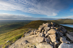 Twin Peaks of Cock Mountain, Mourne Mountains, N.Ireland.