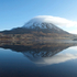 Mount Errigal with reflection, Co Donegal,  Wild Atlantic Way, Ireland