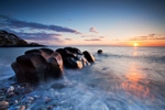 Glen Maye Spring Sunset