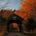 Malone Covered Bridge Kennebecasis River No. 23 Kings County NB Canada