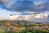 Corfe Castle in Evening Light
