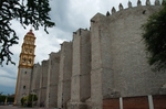 Santo Domingo, exterior nave & bell-tower