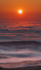 Sunset over a Sea mist from the Isle of Mull