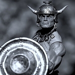Conan Portrait B & W