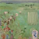 windowsill, sheep