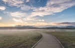 Throughs The Mist - Donegal Boardwalk