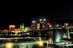 Little Rock Skyline and Uss Razorback