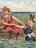 Victorian Beach Scene 4