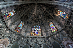 Assumption BVM Church (Philadelphia, PA) | Apse Stained Glass