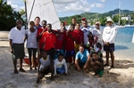 Bequia Youth Sailors - time for a group shot