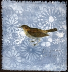 Fabric Bird Collage 3