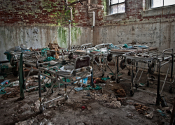 Norwich State Hospital (Preston, CT) | Gurneys With Restraints