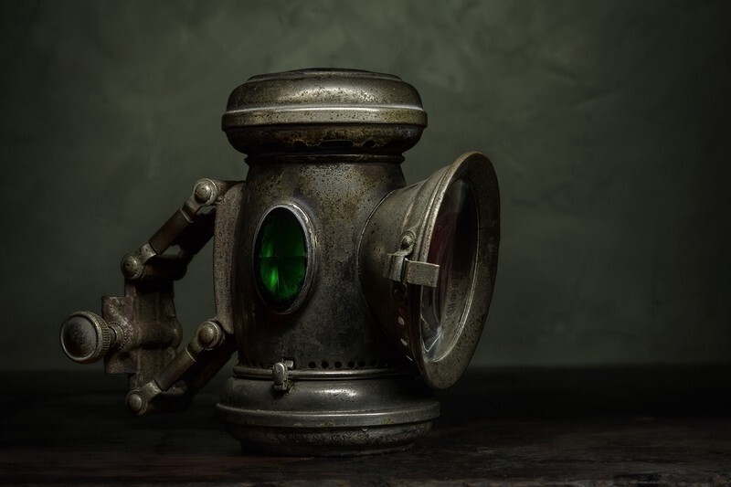 Vintage Cycle Lamp